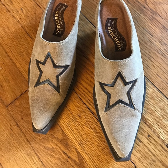 Y2K western style Sketchers mules slides 7 - Picture 2 of 4